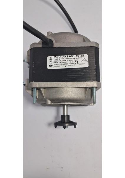 Aksa Fan Motoru (95/25 Watt-95 W) (Ayaksız) AKS-688-40-25 (Koli 6 Ad) Aksa fiyatları