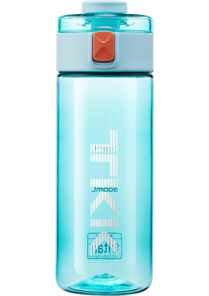 Tkk 450ML Taşıma Kulplu Kilitlenebilir Kapak Ölçü Skalalı Rahat Içim Tritan Su Matarası