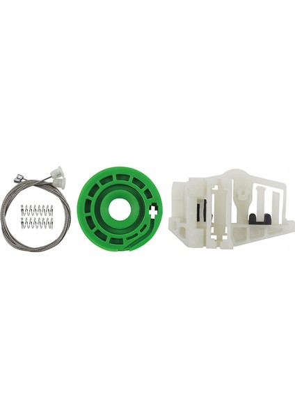 Bmw 3 Serisi E90 E91 Uyumlu 2005-2012 Arası Arka Sol Cam Kriko Teli ve Tamir Seti
