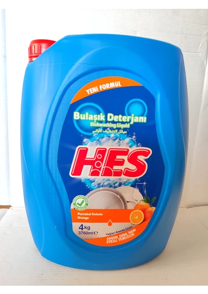 Heselde Bulaşık Deterjanı 4lt Portakallı