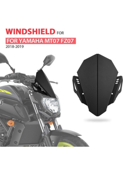 Yamaha mt 07 Fz 07 Ön Cam Rüzgar Deflektör 2018-2020