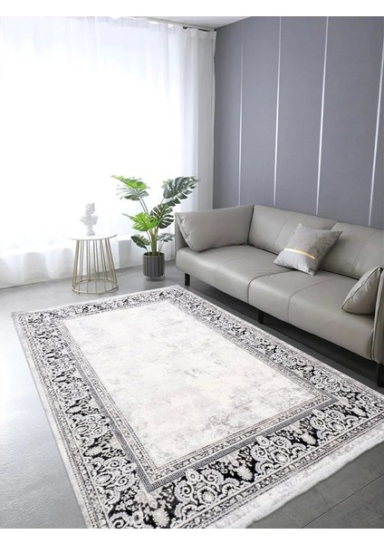 Halica Emirgan T352A Açık Gri/gri Akrilik Salon Halısı