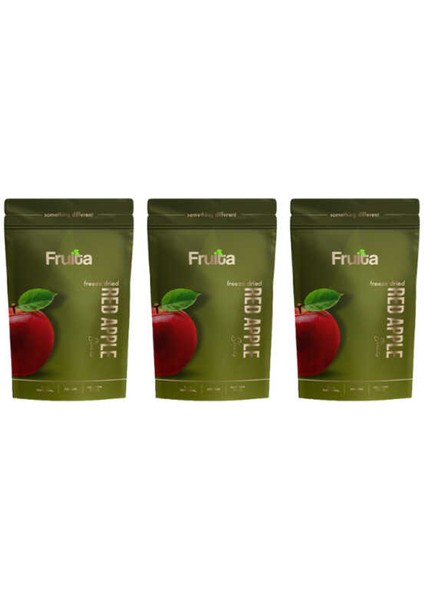 Freeze Dried Dilim Elma 20 gr 3lü Paket