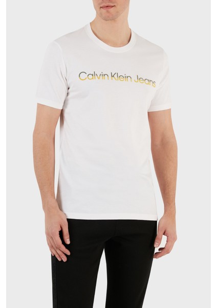 Pamuklu Regular Fit Bisiklet Yaka T Shirt J30J324682Yaf Erkek T Shirt J30J324682 Yaf fırsatları