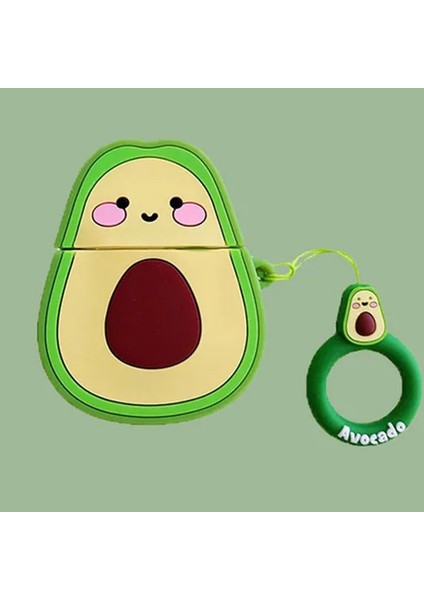 Air Pods ile Uyumlu 2.nesil Kulaklık Kılıfı Yumuşak Soft Dokunuş Karakter Görünümlü Cartoon Kılıf