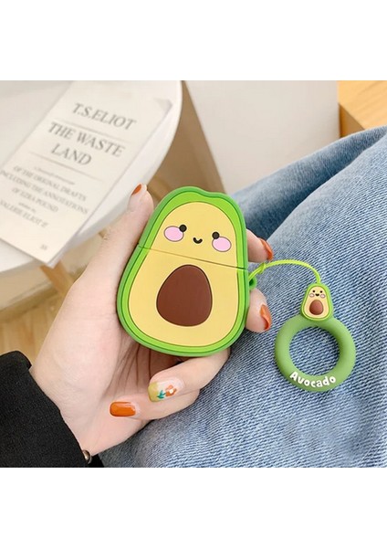 Air Pods ile Uyumlu 2.nesil Kulaklık Kılıfı Yumuşak Soft Dokunuş Karakter Görünümlü Cartoon Kılıf