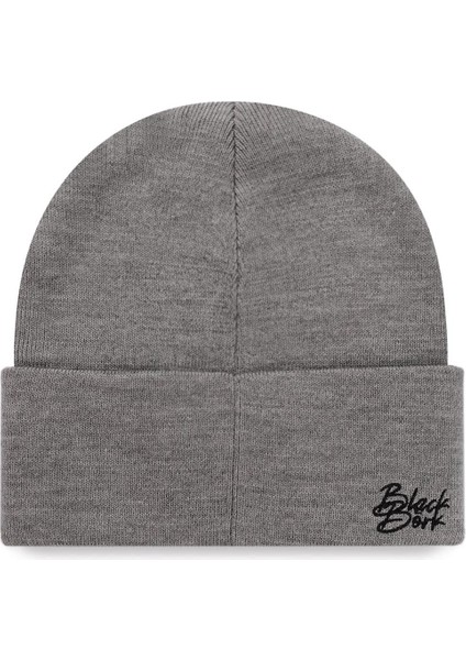 V1 Akrilik Kaplan - 19SB Kod Logolu Unisex Gri Bere (Beanie)