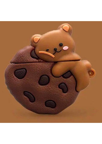 Air Pods ile Uyumlu 2.nesil Kulaklık Kılıfı Yumuşak Soft Dokunuş Karakter Görünümlü Cartoon Kılıf