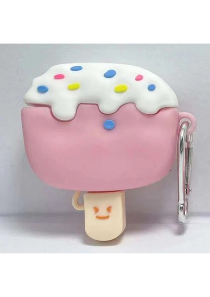 Air Pods ile Uyumlu 2.nesil Kulaklık Kılıfı Yumuşak Soft Dokunuş Karakter Görünümlü Cartoon Kılıf