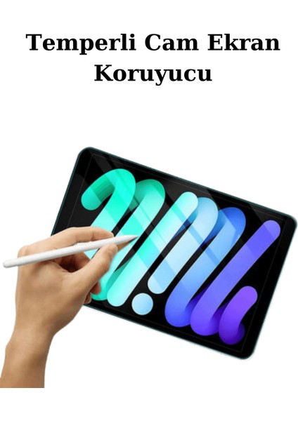 iPad 10.9 Inç 10.nesil Fuchsia Tablet Temperli Cam Ekran Koruyucu