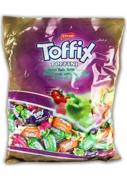 Toffix Toffini Mix Şeker 1000 Gr. (1 Poşet)