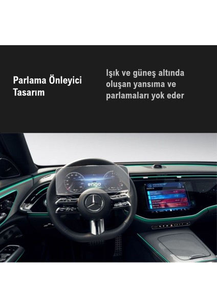 Mercedes E220 Gösterge Paneli Mat Ekran Koruyucu W214 fırsatları