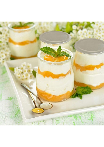 300 Adet Düzenli Ağız 70 mm Mason Kavanoz Konserve Kapakları, Yeniden Kullanılabilir Sızdırmaz Bölünmüş Tip Gümüş Kapaklar Silikon Contalar Yüzükler (Yurt Dışından) indirimleri