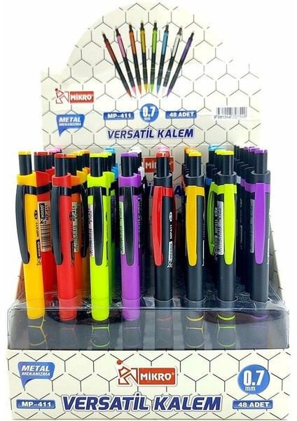Mp 411 48 Versatil Kalem 0.7 mm 48LI
