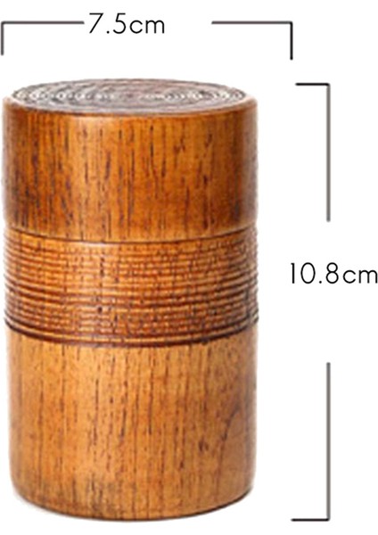 Ahşap Çaydanlık El Yapımı Çay Seti Taşınabilir Seyahat Çay Depolama Şeker Fındık Kahve Çekirdeği Tozu Kutulu Mühürlü Kutu, 3 Adet (Yurt Dışından) fiyatları