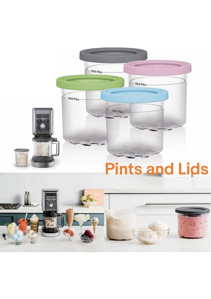Ninja XSKPLID2CD Için, NC299AMZ ve NC300S Serisi Kremalı Dondurma Makineleri ile Uyumlu1 Pint (Yurt Dışından) fırsatları
