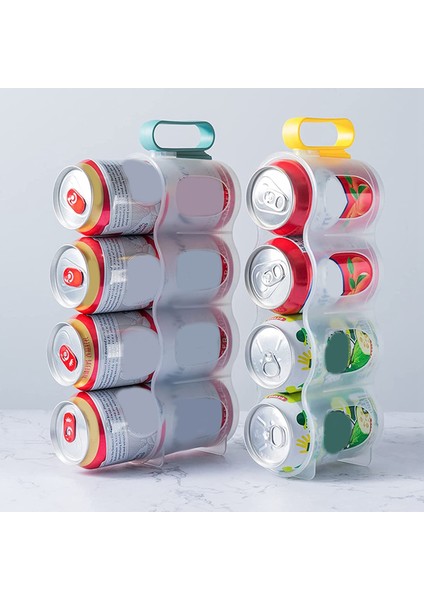 Buzdolabı Rafları, Bira Kutusu Rafları, Buzdolabı Depolama Kaydırıcıları Için Taşınabilir Soda Kutusu Organizatörü (3'lü Paket) (Yurt Dışından) indirimleri