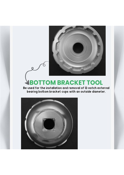 Sram Dub BSA30 Rotor Için Dayanıklı Alüminyum Bisiklet Alt Braket Onarım Aracı (Yurt Dışından)
