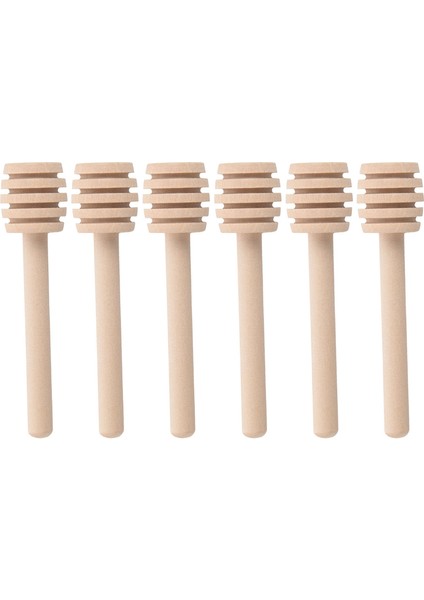 300 Paket Mini 3 Inç Ahşap Bal Kepçe Çubukları, Ayrı Ayrı Sarılmış, Sunucu (Yurt Dışından)