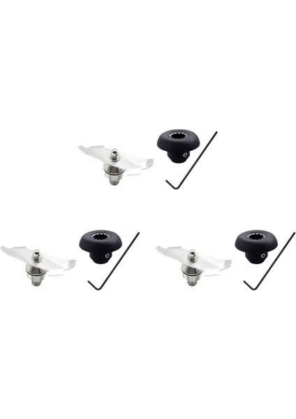 Gelişmiş Seri Touch And Go Quiet One 48/64OZ Konteyner Için Sürücü Soket Kiti ile 3x Gelişmiş Blade Değiştirme (Yurt Dışından)