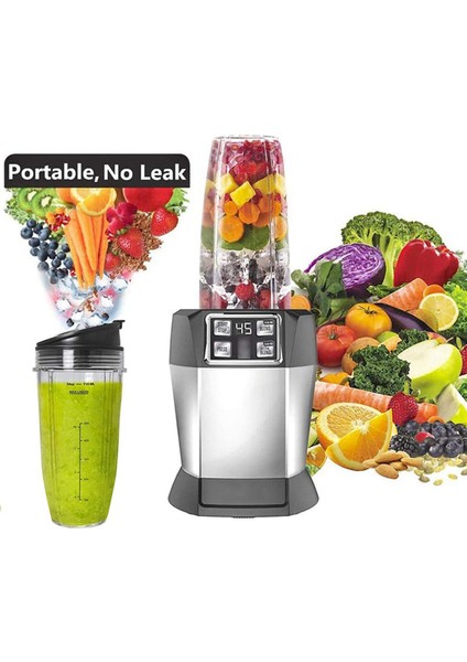 BL450/BL454/BL456/BL480/BL481'LI Auto Iq Serisi Blenderler Için Çıkış Kapaklı 4'lü Yedek 24OZ Bardak (Yurt Dışından) fırsatları