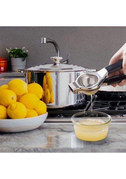 3x Limon Sıkacağı - Yeni Paslanmaz Çelik Manuel Limon Sıkacağı, Yüksek Mukavemetli Limon Sıkacağı Presi (Yurt Dışından) fiyatları