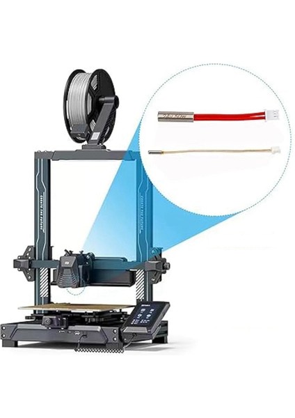 4 Adet Isıtıcı Yüksek Sıcaklık Sensörü Isıtma Tüpü 24V 50W Termistör Neptune 4 Pro/artı/max 3D Yazıcı Için (Yurt Dışından) indirimleri