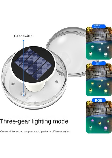 LED Güneş Yüzen Işık Su Geçirmez Yüzme Havuzu Lambası Renk Değiştirme Bahçe Dekorasyon Çeşme Gölet Için Çim Işıkları (Yurt Dışından)