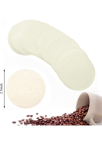 2500 Adet Yedek Kağıt Filtreler Kahve ve Espresso Makineleri Için Yuvarlak Kahve Makinesi Filtreleri (Yurt Dışından) modelleri