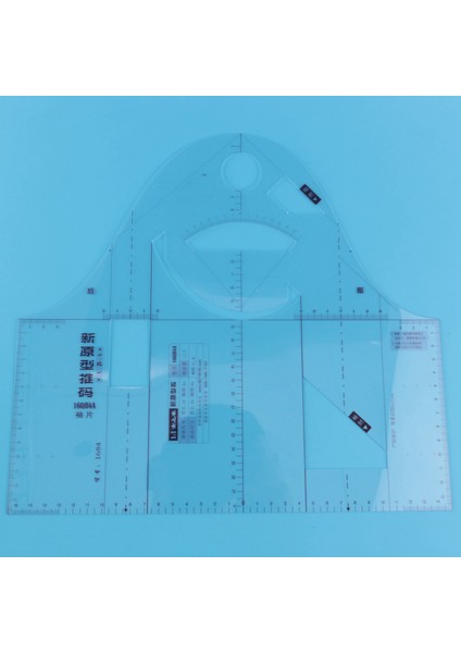 6x 1:1 Moda Kumaş Tasarım Cetvel Kırpma Kalıp Okul Öğrenci Öğretim Giyim Çizim Şablonu Konfeksiyon Prototip Cetvel (Yurt Dışından)