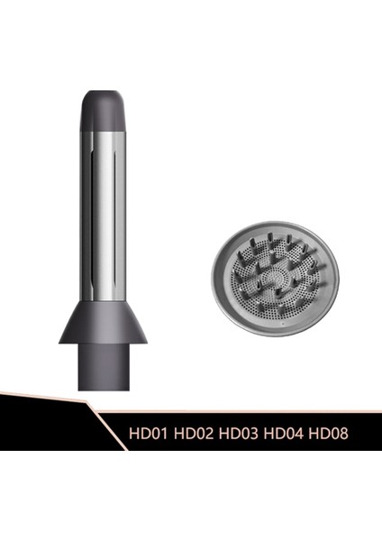 Süpersonik Saç Kurutma Makinesi Için Saç Bigudi HD01 HD02 HD03 HD04 HD08+BIRDEN Fazla Saç Tipi Için Difüzyon Nozulu Aksesuarı (Yurt Dışından)