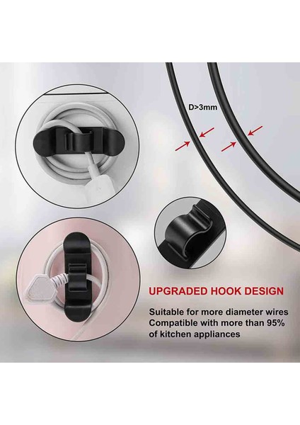 Mutfak Aletleri Için Kordon Düzenleyici, Fritözler Için Güçlü Kanca Tipi Mutfak Aletleri Kordon Sarıcı, Mikser, Hava Fritözü A (Yurt Dışından) fiyatları
