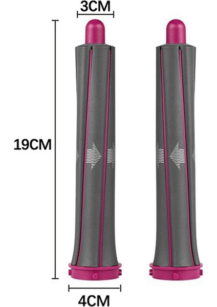 2x Saç Maşası ve Şekillendirici Aksesuarları Için Adaptörler, Hacim ve Şekil Bukle Maşası Aracı (Yurt Dışından)