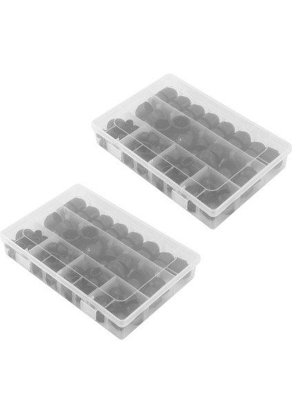 290 Adet Altıgen Somun Kapağı Koruyucu -M12 Cıvata Kapağı Koruma Kapakları Açık Altıgen Plastik Kapakları (Yurt Dışından)