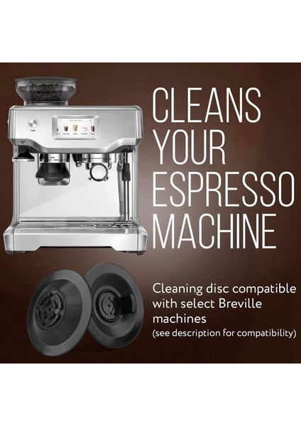 Espresso Makineleri Için 8x Espresso Temizleme Kitleri Diski - Espresso Makineleri Aksesuarları Için 54MM Geri Yıkama Tabletleri (Yurt Dışından) fiyatları