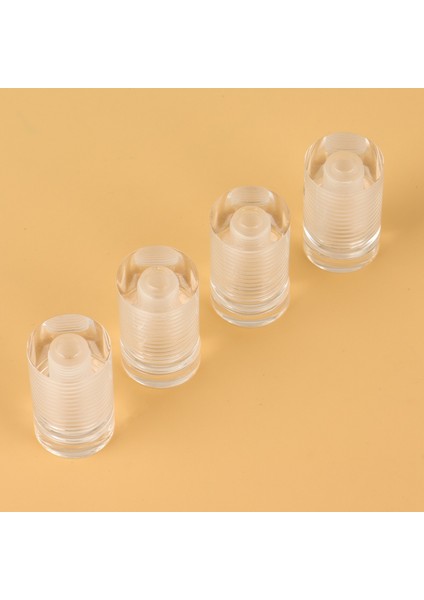 4pcs Akrilik Şeffaf Braket Levha, Duvara Monte Ekran Tabelası Delikli Panel Braketi, Su Geçirmez, 19X25MM D (Yurt Dışından) fırsatları
