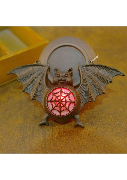 6 Adet Cadılar Bayramı Reçine Yarasa Fener Asılı Işık Powered Lamba Açık Korku Festivali Dekorasyon Parti (Yurt Dışından) fiyatları