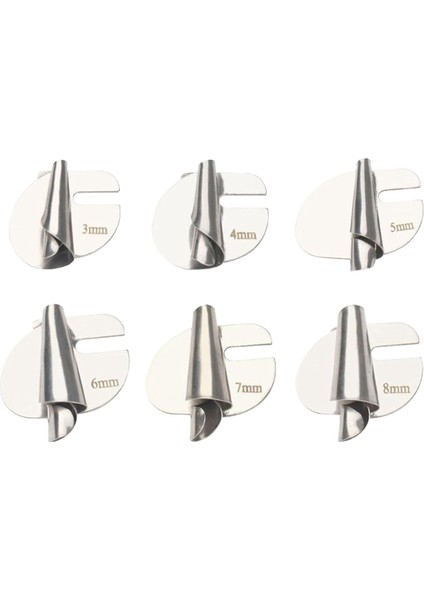 Dikiş Rulo Kenar Ayağı Seti - [3-8mm] - Geniş Haddelenmiş Baskı Ayağı, Dikiş Makinesi Baskı Ayağı Kenar Kıvırma Ayağı (Yurt Dışından)