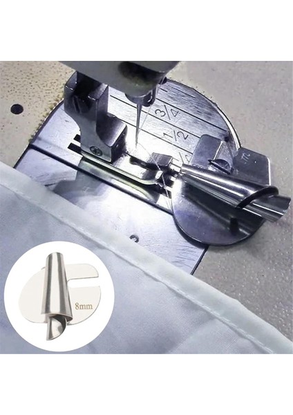 Dikiş Rulo Kenar Ayağı Seti - [3-8mm] - Geniş Haddelenmiş Baskı Ayağı, Dikiş Makinesi Baskı Ayağı Kenar Kıvırma Ayağı (Yurt Dışından) fiyatları
