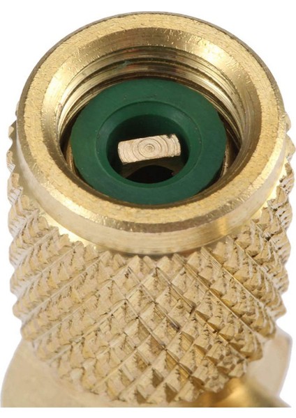 2x R12 - R134 A Yüksek/düşük Ac Bağlantı Noktası Güçlendirme Dönüşüm Adaptörü, Hızlı Bağlantı Vanası A/c 90 Derece Bağlantı (Yurt Dışından)