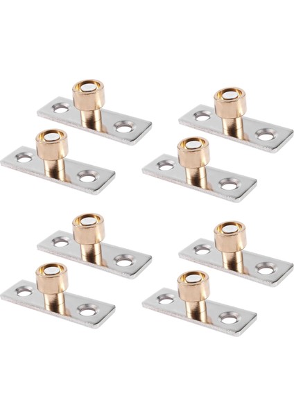 12MM Çaplı Ahşap Sürgülü Kapı Kılavuzu Metal Bulucu Stoper 8 Adet (Yurt Dışından)
