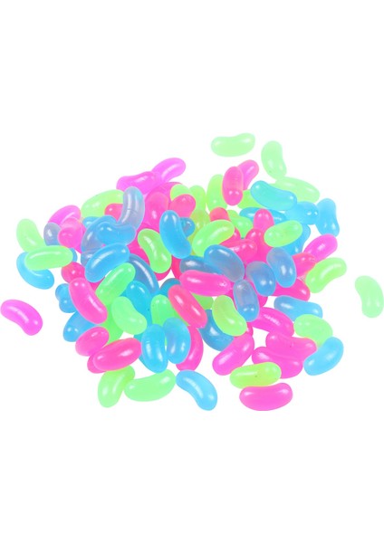 100 Adet Renkli Minyatür Jöle Şeker Sevimli Mini Gıda Deco Parçaları Diy Plastik Simülasyon Gıda (Yurt Dışından)