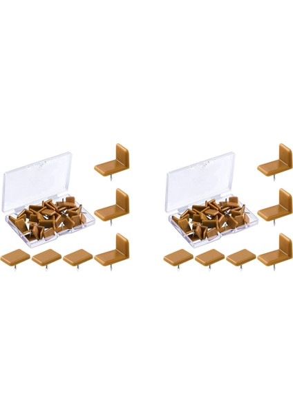 Plastik Çekmece Kızakları ve Kızakları Çekmece Durdurucuları, Şifonyer Tamiri Için Çekmece Kaydırıcı Plastik, 60 Adet (Yurt Dışından)