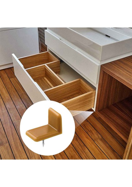 Plastik Çekmece Kızakları ve Kızakları Çekmece Durdurucuları, Şifonyer Tamiri Için Çekmece Kaydırıcı Plastik, 60 Adet (Yurt Dışından) fırsatları