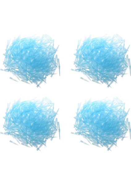 Mavi Şeffaf 1000UL 1 ml Laboratuvar Sıvı Pipet Pipet Uçları 2000 Adet (Yurt Dışından)