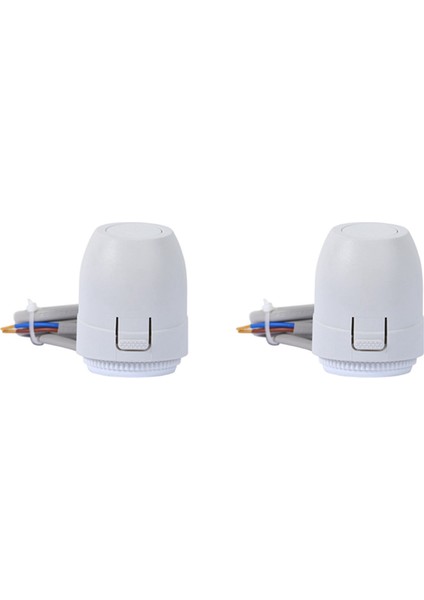 2x Yerden Isıtma Vanası Nc Ac 230 V Yerden Isıtma Termostatı Için Elektrikli Termal Aktüatör Manifoldu (Yurt Dışından)