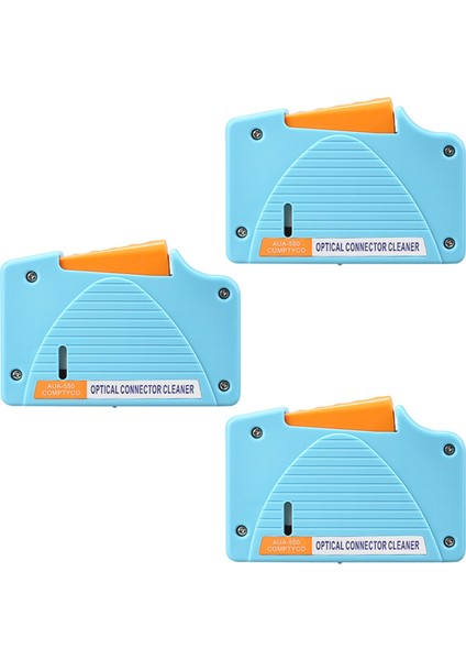 3X-550 Fiber Optik Konektör Temizleyici Fiber Konektör Temizleme Kaseti Kaset Temizleyici Fiber Optik Temizleme Kutusu (Yurt Dışından)