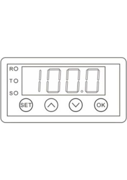 2x Dijital Ekran Ölçer 0-10V 0-20MA 2-10V 4-20MA Analog Giriş Ekran Tablosu Dijital Ekran Kafası RS485 Sürümü ile (Yurt Dışından) indirimleri