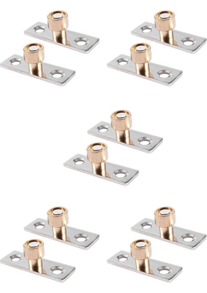 12MM Çaplı Ahşap Sürgülü Kapı Kılavuzu Metal Bulucu Stoper 10 Adet (Yurt Dışından)