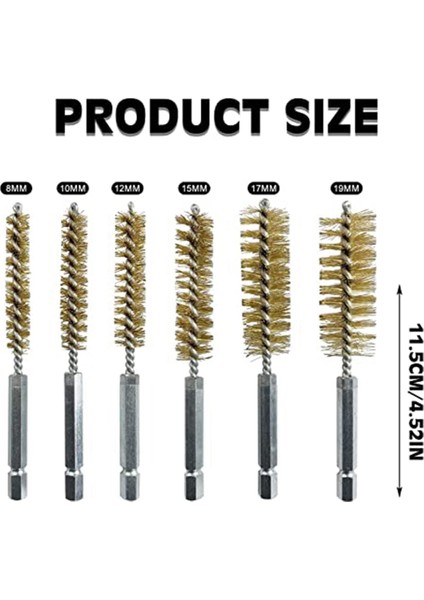 Kırıcılar Için Yuvarlak Tel Fırçalı Farklı Ebatlarda Yuvarlak Tel Fırça Çapı Paslanmaz Çelik Boru Fırçalar (Yurt Dışından) fiyatları